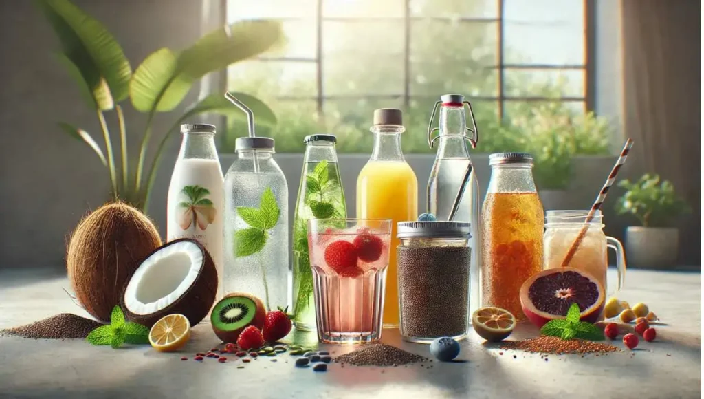 Various healthy caffeine-free alternatives to C4 Energy Drink to explore options for those avoiding caffeine.
