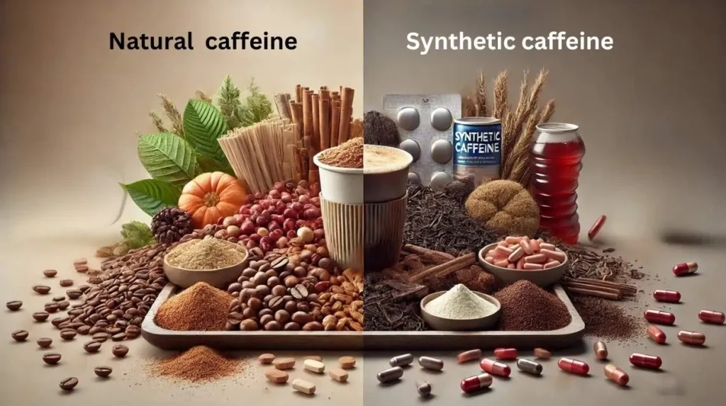 Compare natural and synthetic caffeine, and understand the link to 'does coffee extract have caffeine'