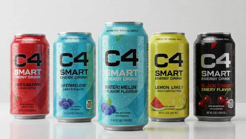 Different variants of C4 Energy Drink with varying caffeine content to explore 'Does C4 Energy Drink Have Caffeine'